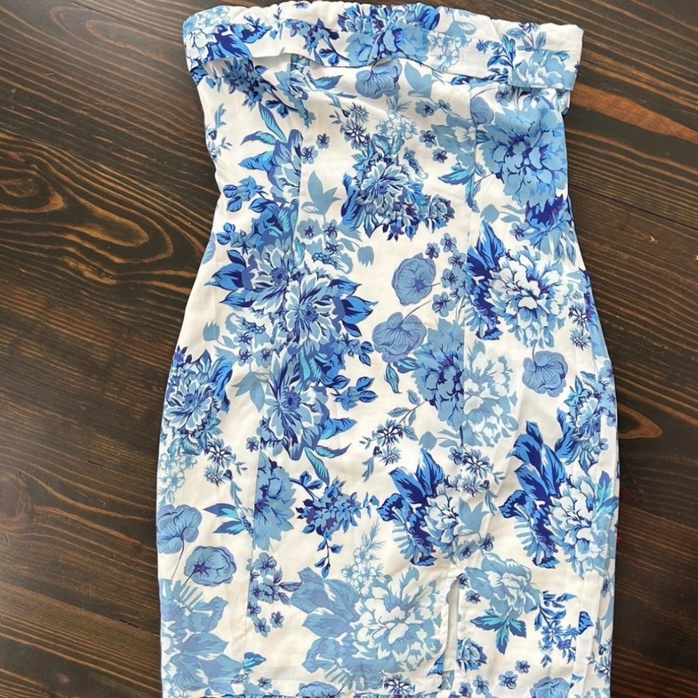 Hello Molly Blue Mini Dress
